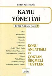 Kamu Yönetimi Konu Anlatımlı ve Çoktan Seçmeli Testler - 1