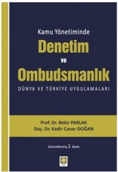 Kamu Yönetiminde Denetim ve Ombudsmanlık - Ekin Basım Yayın