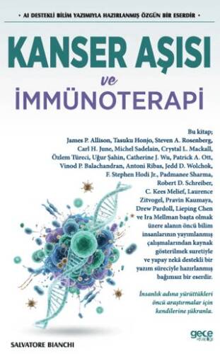 Kanser Aşısı ve İmmünoterapi - 1