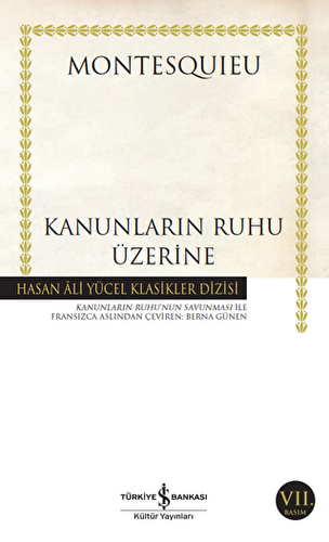 Kanunların Ruhu Üzerine - 1