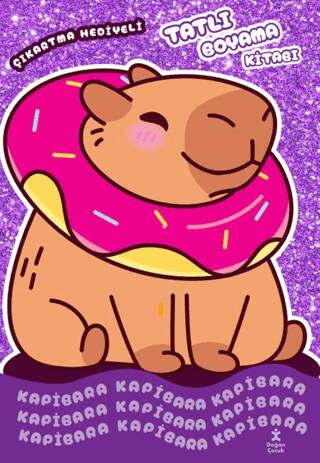 Kapibara - Tatlı Boyama Kitabı - 1