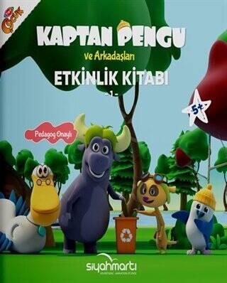 Kaptan Pengu ve Arkadaşları - Etkinlik Kitabı 5+ Yaş - 1