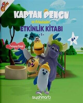 Kaptan Pengu ve Arkadaşları - Etkinlik Kitabı 6+ Yaş - 1