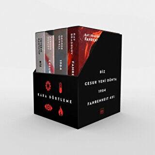 Kara Dörtleme Kutu Set 4 Kitap Takım - 1