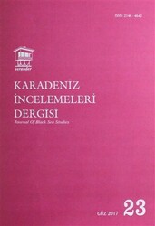 Karadeniz İncelemeleri Dergisi Sayı: 23 Güz 2017 - 1