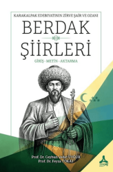 Karakalpak Edebiyatının Zirve Şair ve Ozanı Berdak Şiirleri - Sonçağ Yayınları