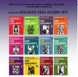 Kare Karalamaca Serisi 12 kitap - 1