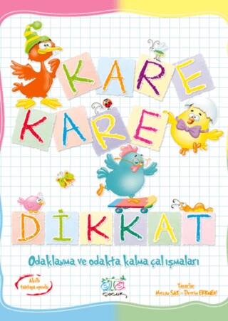 Kare Kare Dikkat Odaklanma Ve Odakta Kalma Çalışmaları - 1