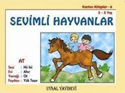 Karton Kitaplar 6 Sevimli Hayvanlar - 1