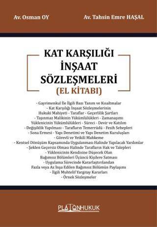 Kat Karşılığı İnşaat Sözleşmeleri El Kitabı - 1