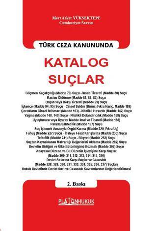 Katalog Suçlar - 1