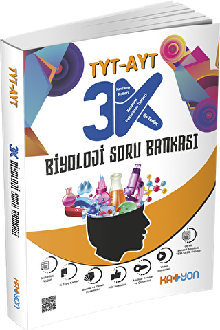 TYT - AYT 3K Biyoloji Soru Bankası - 1