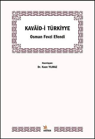 Kavaid-i Türkiyye - 1
