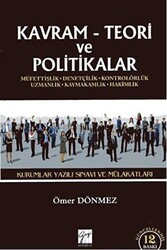 Kavram Teori ve Politikalar - 2017 Kurumlar Yazılı Sınavı ve Mülakatları - 1