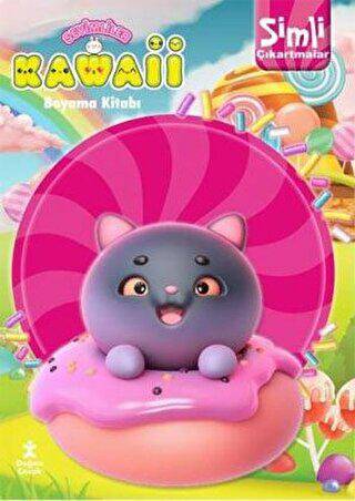 Kawaii Simli Çıkartmalı Boyama Kitabı - 1