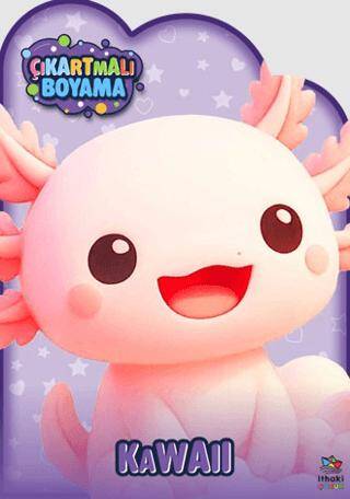 Kawaii Zamanı – Çıkartmalı Boyama Kitabı - 1