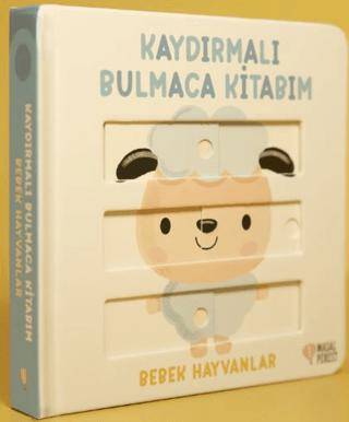 Kaydırmalı Bulmaca Kitabım - Bebek Hayvanlar - 1