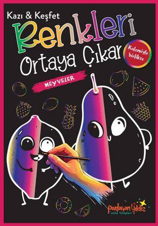 Kazı & Keşfet Renkleri Ortaya Çıkar - Meyveler - 1