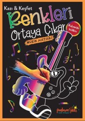 Kazı & Keşfet Renkleri Ortaya Çıkar - Müzik Aletleri - Parlayan Yıldız