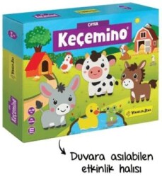 Keçemino Etkinlik Halısı - Çiftlik - Yükselen Zeka Yayınları