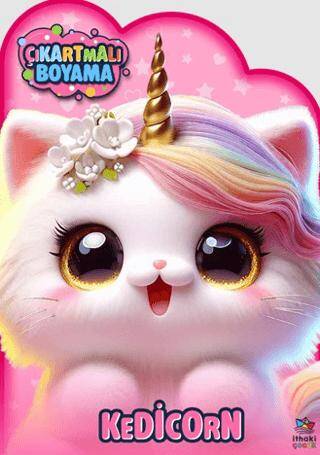 Kedicorn Zamanı – Çıkartmalı Boyama Kitabı - 1