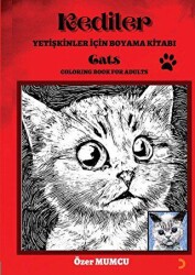 Kediler – Yetişkinler için Boyama Kitabı - 1