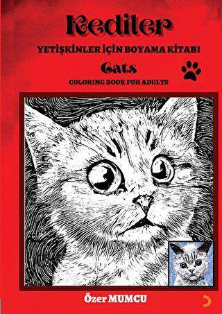 Kediler – Yetişkinler için Boyama Kitabı - 1