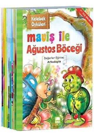 Kelebek Öyküleri - Maviş ile Ağustos Böceği - 10 Kitap Takım - 1