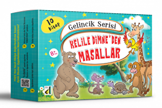 Kelile ve Dimne`den Masallar Gelincik Serisi Seti 10 Kitap Takım - 1