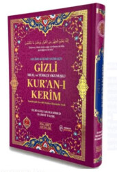 Kelime Satıralı Gizli Meal ve Türkçe Okunuşlu Kur`an-ı Kerim Rahle Boy - Hacıbey Yayınları