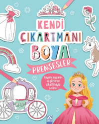 Kendi Çıkartmanı Boya - Prensesler - Altın Kitaplar