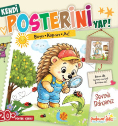 Kendi Posterini Yap! Boya Kopart As! Sevimli Bahçemiz - Parlayan Yıldız