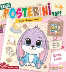Kendi Posterini Yap! Boya Kopart As! Sevimli Evimiz - Parlayan Yıldız