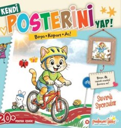 Kendi Posterini Yap! Boya Kopart As! Sevimli Sporcular - Parlayan Yıldız