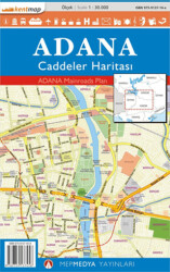 Kentmap Adana Caddeleri Haritası - MepMedya Yayınları