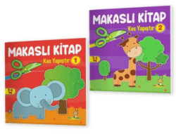 Kes Yapıştır - Makaslı Kitap Seti Makas Hediyeli - Yükselen Zeka Yayınları