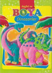 Keşfet ve Boya - Dinozorlar - 1