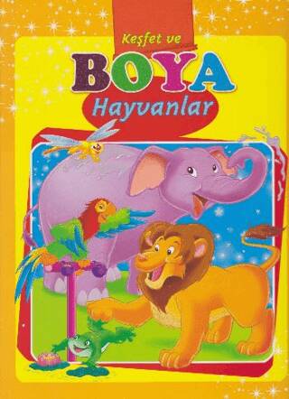 Keşfet ve Boya - Hayvanlar - 1