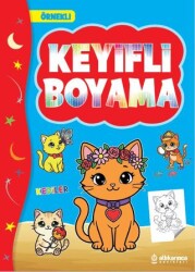 Keyifli Boyama - Kediler - Atlı Karınca Yayınları