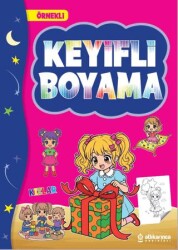 Keyifli Boyama - Kızlar - Atlı Karınca Yayınları