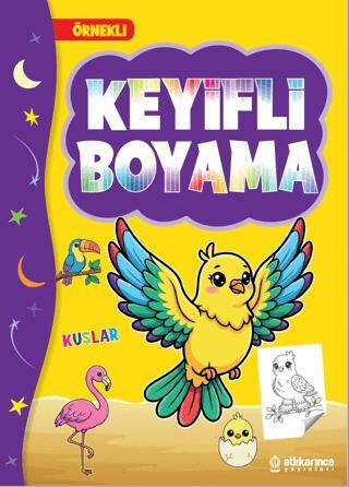 Keyifli Boyama - Kuşlar - 1