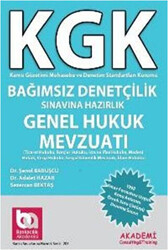 KGK Bağımsız Denetçilik Sınavına Hazırlık Genel Hukuk Mevzuatı - 1