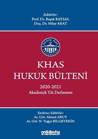 KHAS Hukuk Bülteni - 1