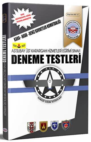 KHD.12 Astsubay Üst Karargah Hizmetleri Eğitimi Sınavı Açıklamalı Deneme Testi - 1