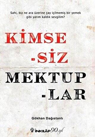 Kimsesiz Mektuplar - 1