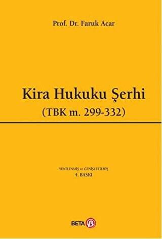 Kira Hukuku Şerhi - 1