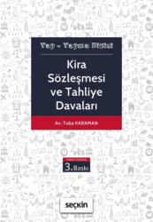 Kira Sözleşmesi ve Tahliye Davaları - Seçkin Yayıncılık