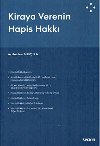 Kiraya Verenin Hapis Hakkı - 1
