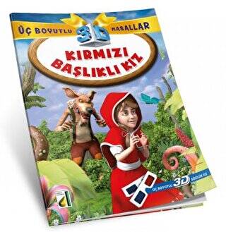 Kırmızı Başlıklı Kız 3D Gözlük İle - 1