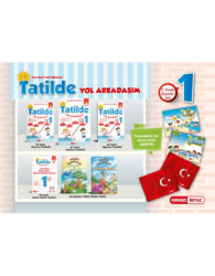 Kırmızı Beyaz 1. Sınıf Tatilde Yol Arkadaşım 2. Sınıfa Geçenler İçin - Kırmızı Beyaz Yayınları